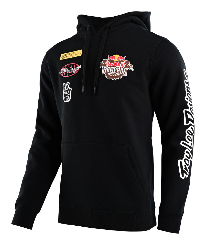 Sudadera Hoodie Troy Lee Designs Redbull Rampage 2022 Lockup Black